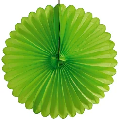 DecoWoerner Decoración Temática>Abanicos Decorativo Amarillo Ø 30 Cm
