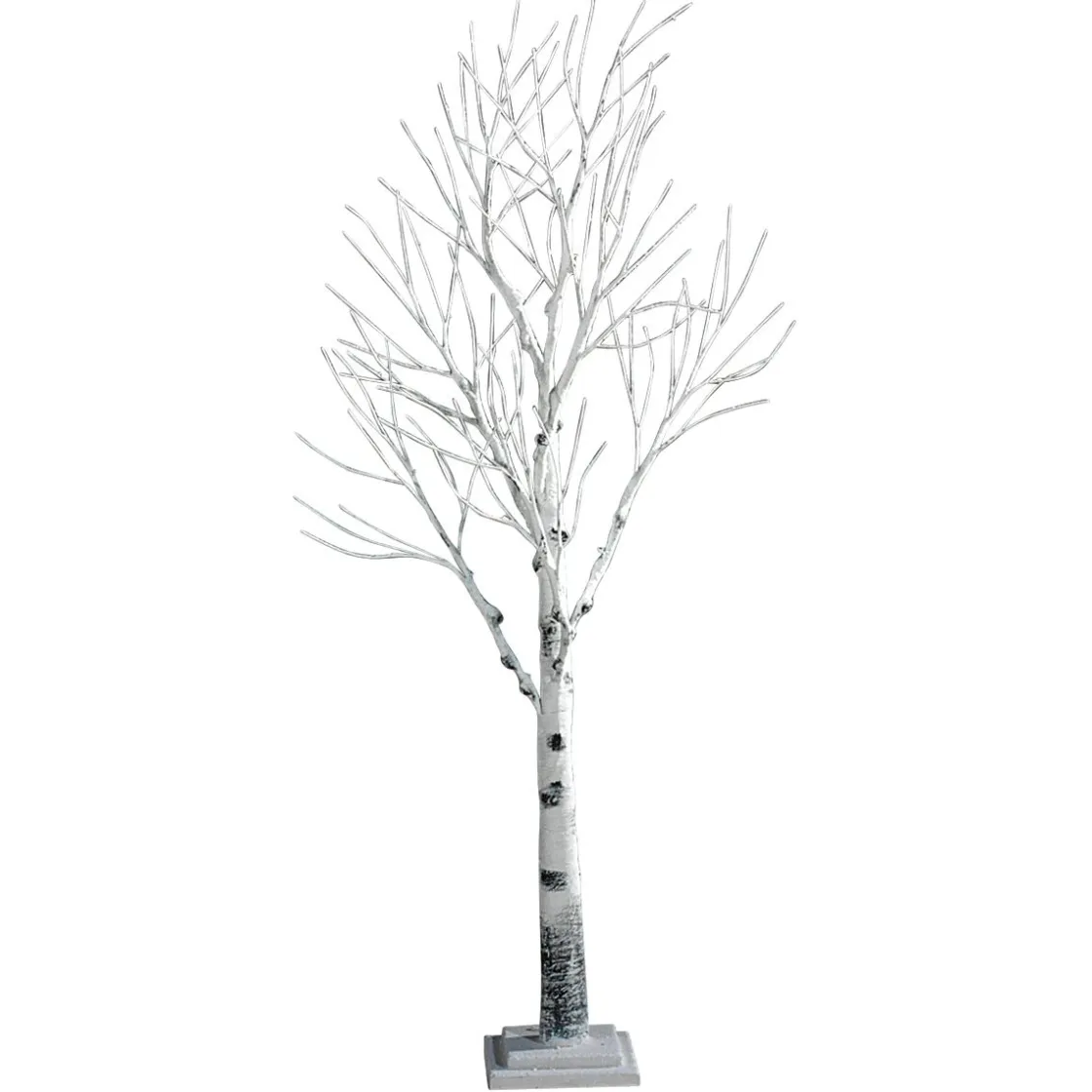 DecoWoerner Decoración De Invierno|Árboles Artificiales>Abedul Artificial, 125 Cm