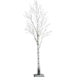 DecoWoerner Decoración De Invierno|Árboles Artificiales>Abedul Artificial, 160 Cm