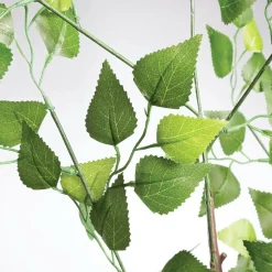 DecoWoerner Decoración De Primavera|Árboles Artificiales>Abedul Artificial Con Placa De Soporte, 200 Cm