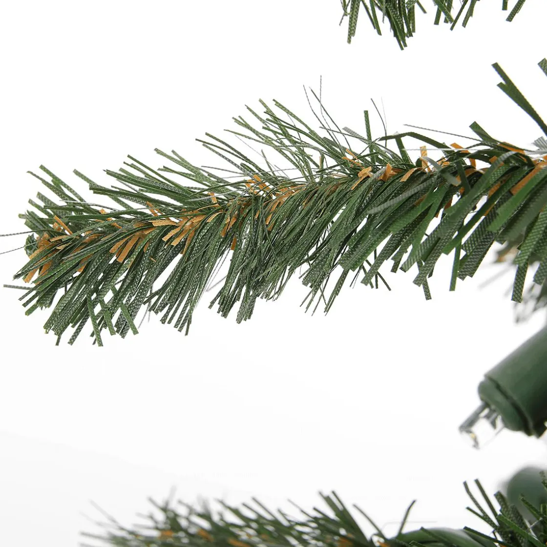 DecoWoerner Árboles De Navidad Artificiales>Abeto Artificial Con LED 150 Cm