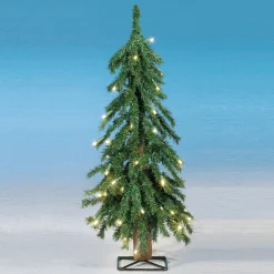 DecoWoerner Árboles De Navidad Artificiales>Abeto Artificial Con LED 60 Cm