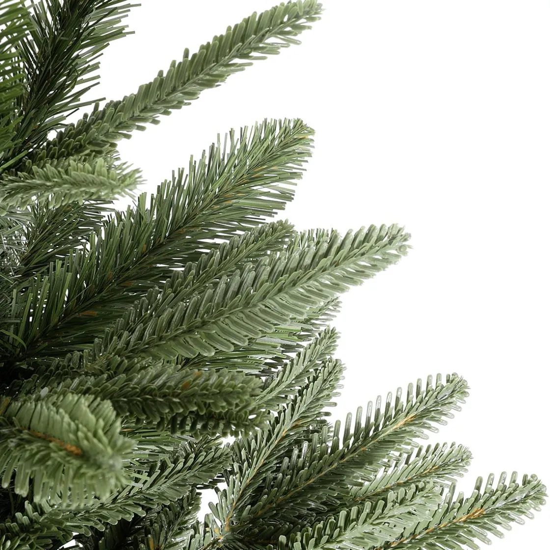 DecoWoerner Árboles De Mesa Y Ramas De Abeto|Árboles De Navidad Artificiales>Abeto Artificial En Un Cubo De Madera