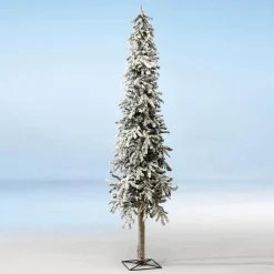 DecoWoerner Árboles De Navidad Artificiales>Abeto Artificial Nevado 210 Cm