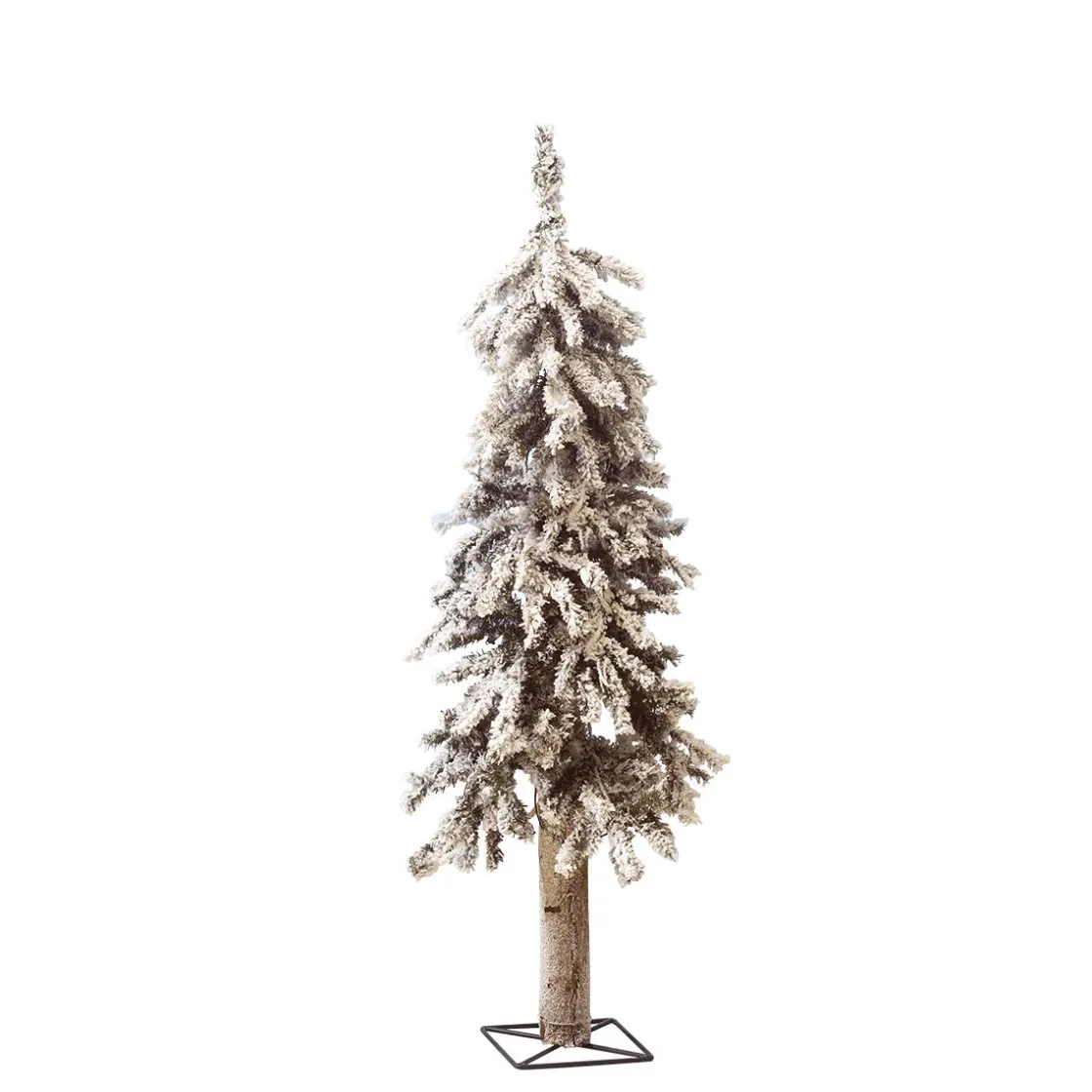 DecoWoerner Árboles De Mesa Y Ramas De Abeto|Árboles De Navidad Artificiales>Abeto Artificial Nevado Abeto Alpino 60 Cm