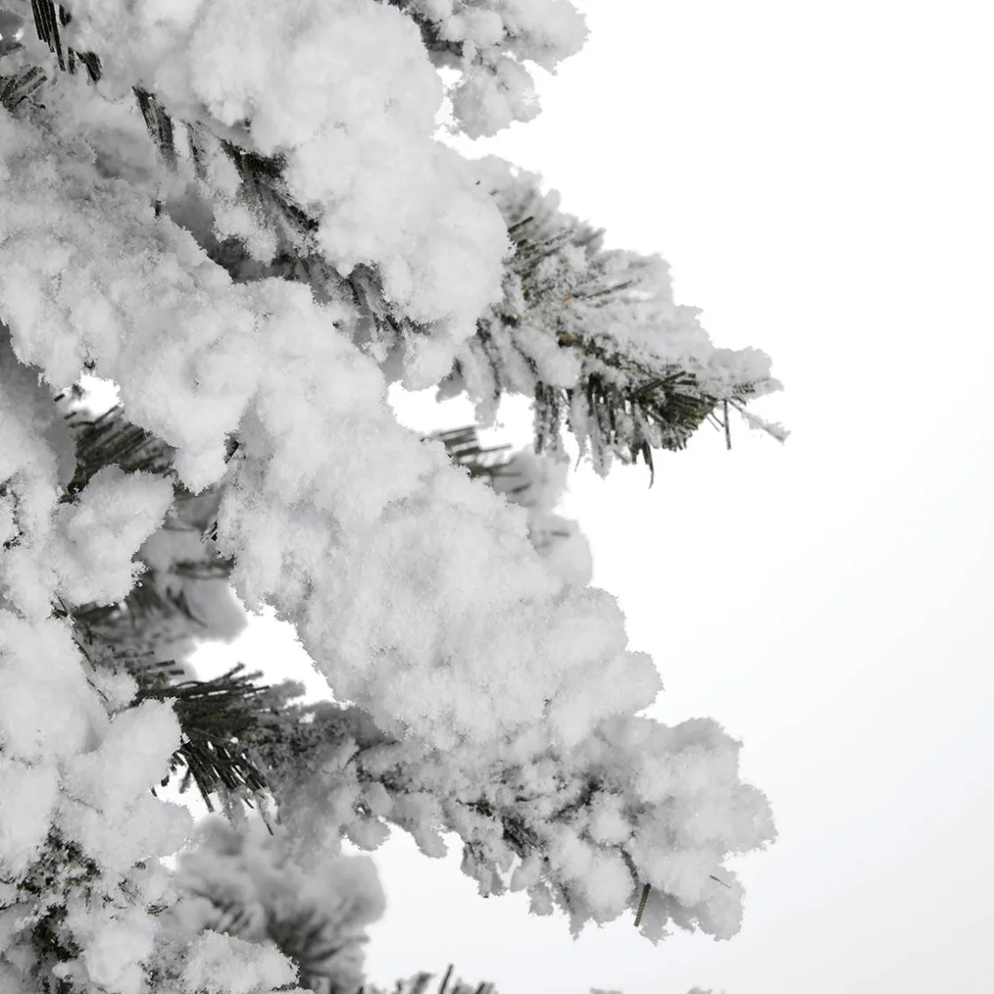 DecoWoerner Árboles De Mesa Y Ramas De Abeto|Árboles De Navidad Artificiales>Abeto Artificial Nevado Abeto Alpino 60 Cm