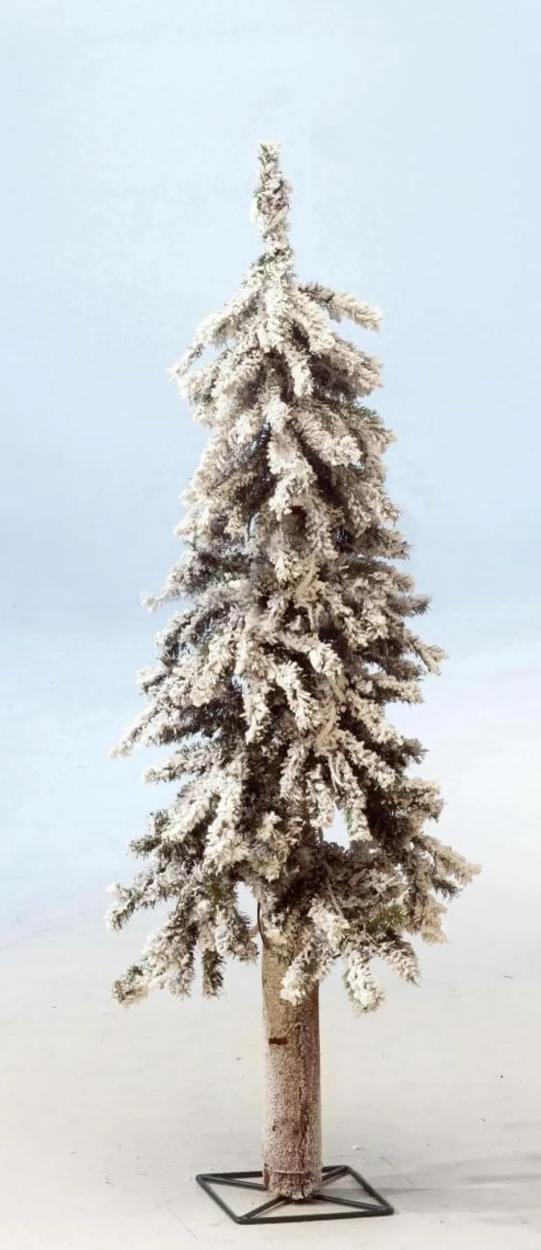 DecoWoerner Árboles De Mesa Y Ramas De Abeto|Árboles De Navidad Artificiales>Abeto Artificial Nevado Abeto Alpino 60 Cm