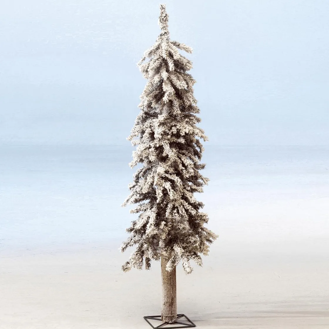 DecoWoerner Árboles De Navidad Artificiales>Abeto Artificial Nevado Abeto Alpino 90 Cm