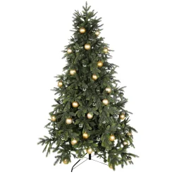 DecoWoerner Árboles De Navidad Artificiales>Abeto Artificial Sin Luz Para Decorarte