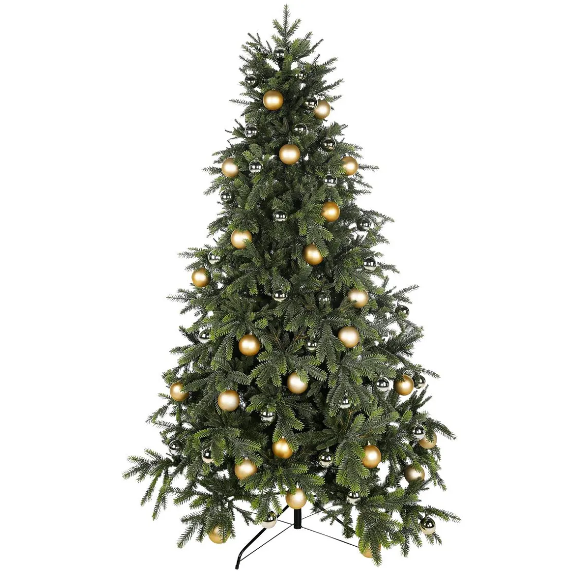 DecoWoerner Árboles De Navidad Artificiales>Abeto Artificial Sin Luz Para Decorarte