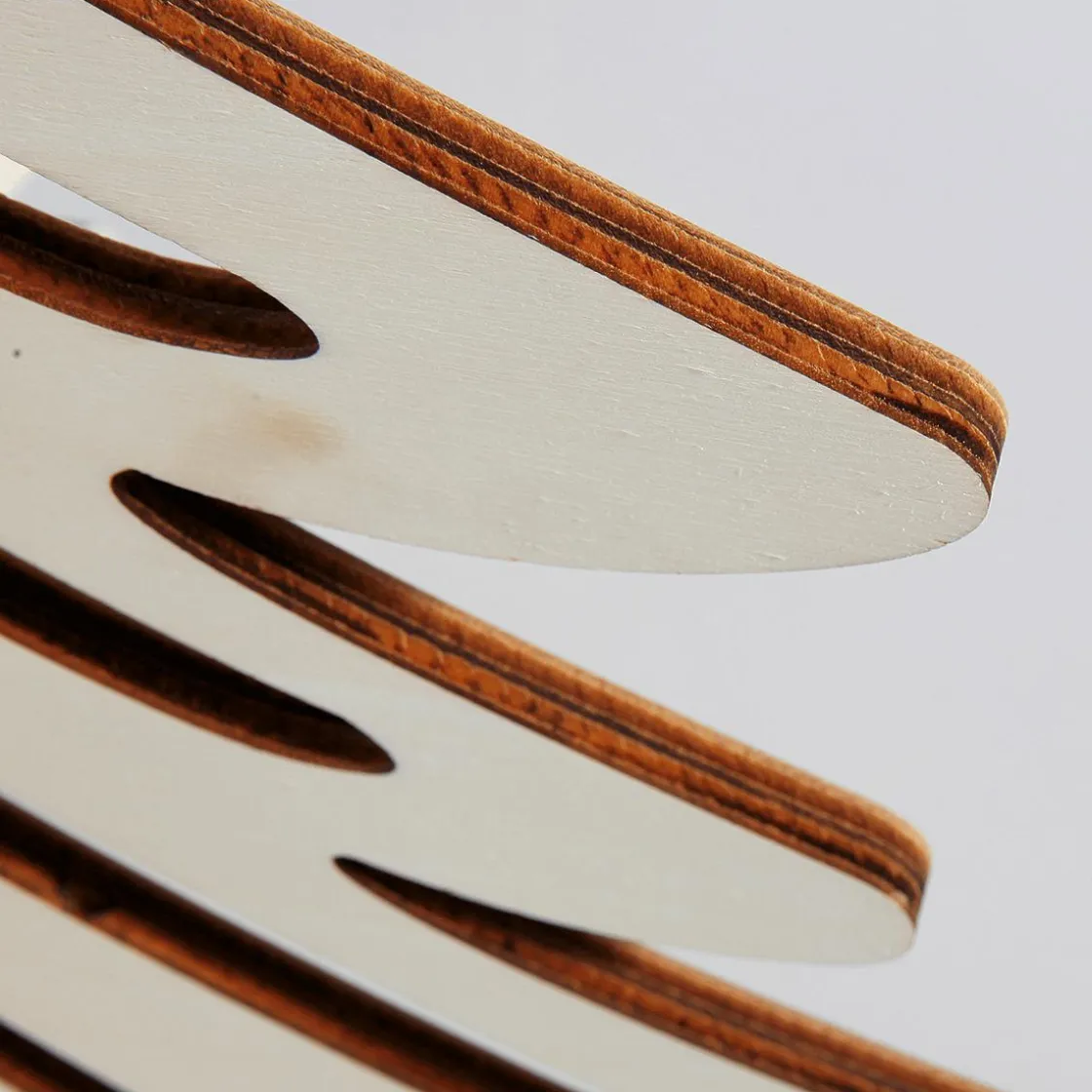 DecoWoerner Decoración Natural|Figuras De Navidad>Abeto De Madera, 60 Cm De Altura