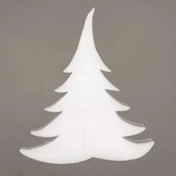 DecoWoerner Decoración De Invierno>Abeto De Nieve De Algodón Moldeado, , 18 Cm