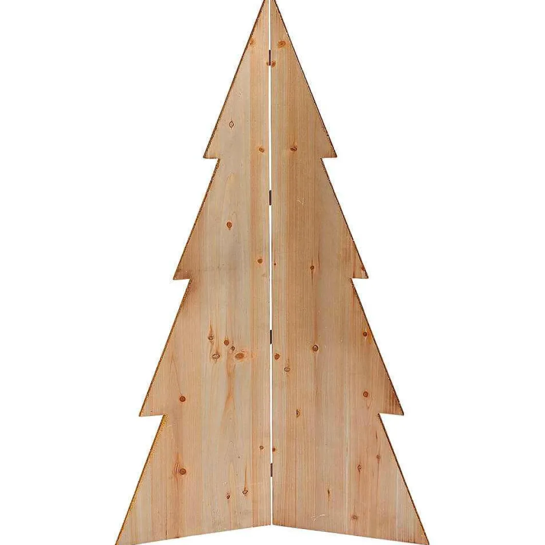 DecoWoerner Decoración Natural|Figuras De Navidad>Abeto Decorativo De Madera Altura 100 Cm