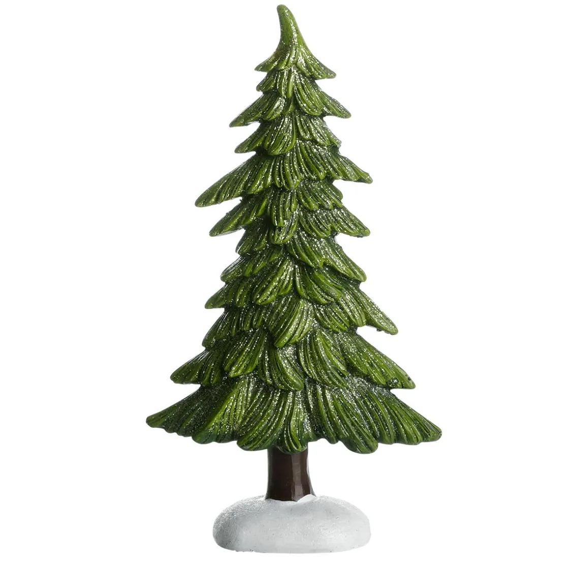 DecoWoerner Figuras De Navidad>Abeto Decorativo De Piedra Fundida, 20 Cm De Altura