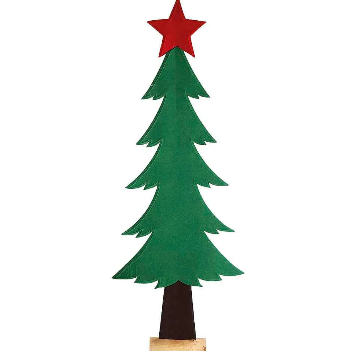 DecoWoerner Figuras De Navidad>Abeto Decorativo Fieltro 122 Cm