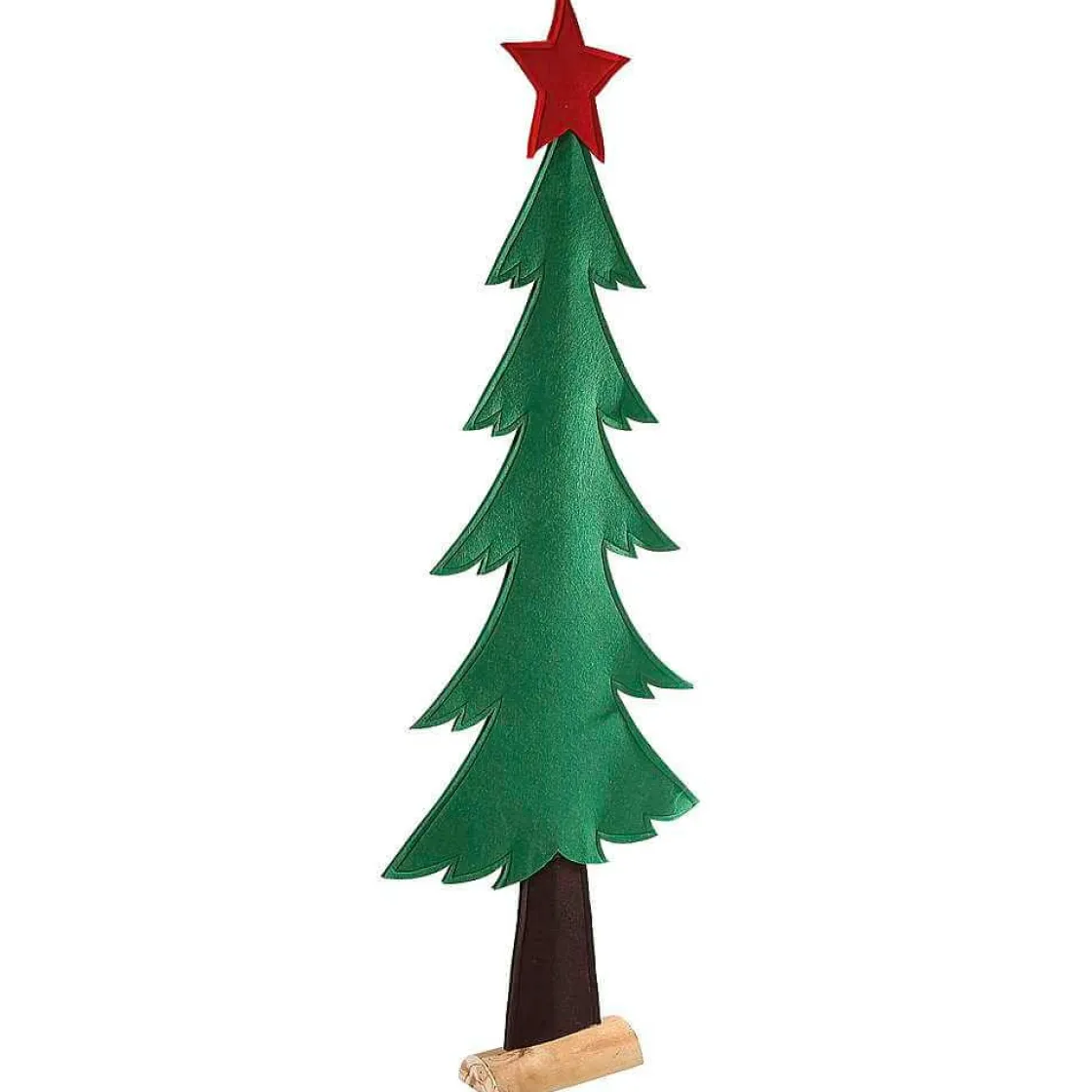 DecoWoerner Figuras De Navidad>Abeto Decorativo Fieltro 122 Cm