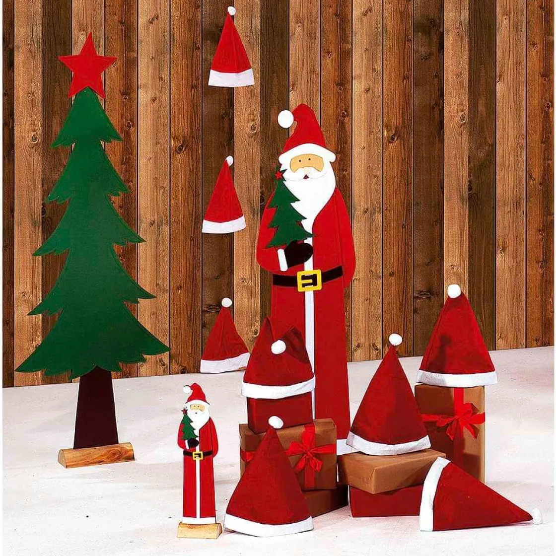 DecoWoerner Figuras De Navidad>Abeto Decorativo Fieltro 122 Cm