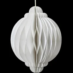 DecoWoerner Decoración Temática|Figuras De Navidad>Adorno Colgante De Papel Nido De Abeja Deluxe Redondo 6 Cm Ø