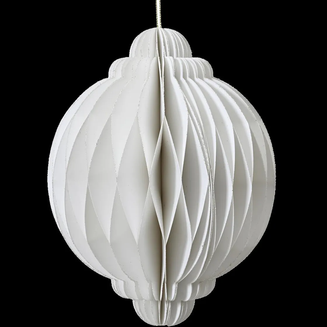 DecoWoerner Decoración Temática|Figuras De Navidad>Adorno Colgante De Papel Nido De Abeja Deluxe Redondo 6 Cm Ø