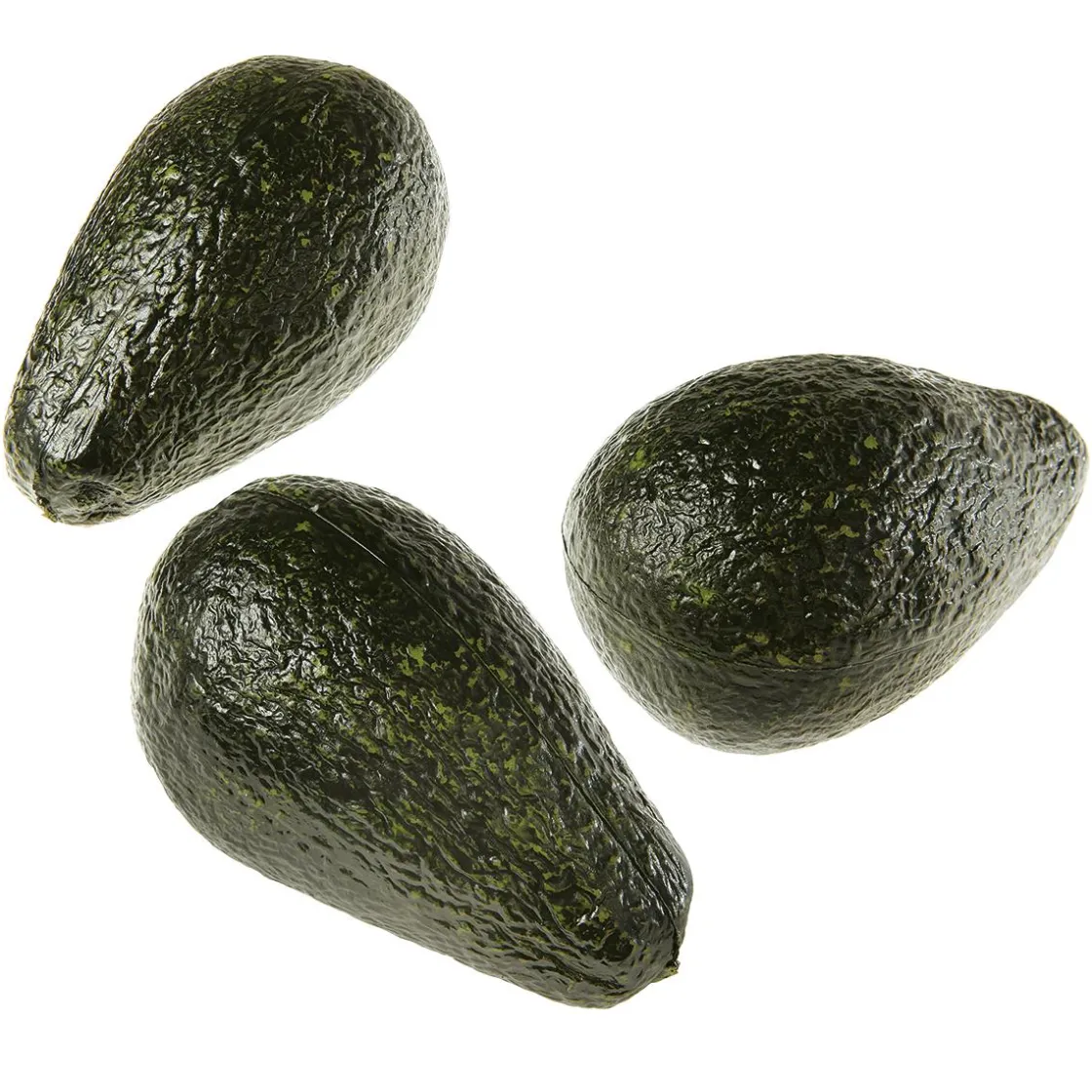 DecoWoerner Verduras Y Hierbas|Frutas>Aguacate De Imitación, 3 Piezas