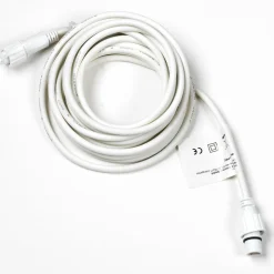 DecoWoerner Luces De Navidad>Alargador Para LED Profi System, 5 M, Blanco
