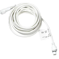 DecoWoerner Luces De Navidad>Alargador Para LED Profi System, 5 M, Blanco