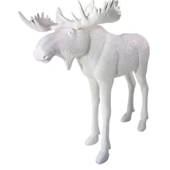 DecoWoerner Decoración De Animales|Decoración Navideña Xxl>Alce Decorativo Altura 210 Cm,