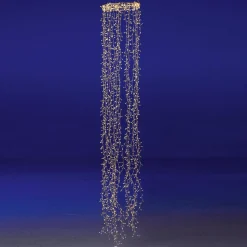 DecoWoerner Luces De Navidad>Anillo De Luces De Alambre "Fuegos Artificiales", Longitud 185 Cm, Ø 30 Cm