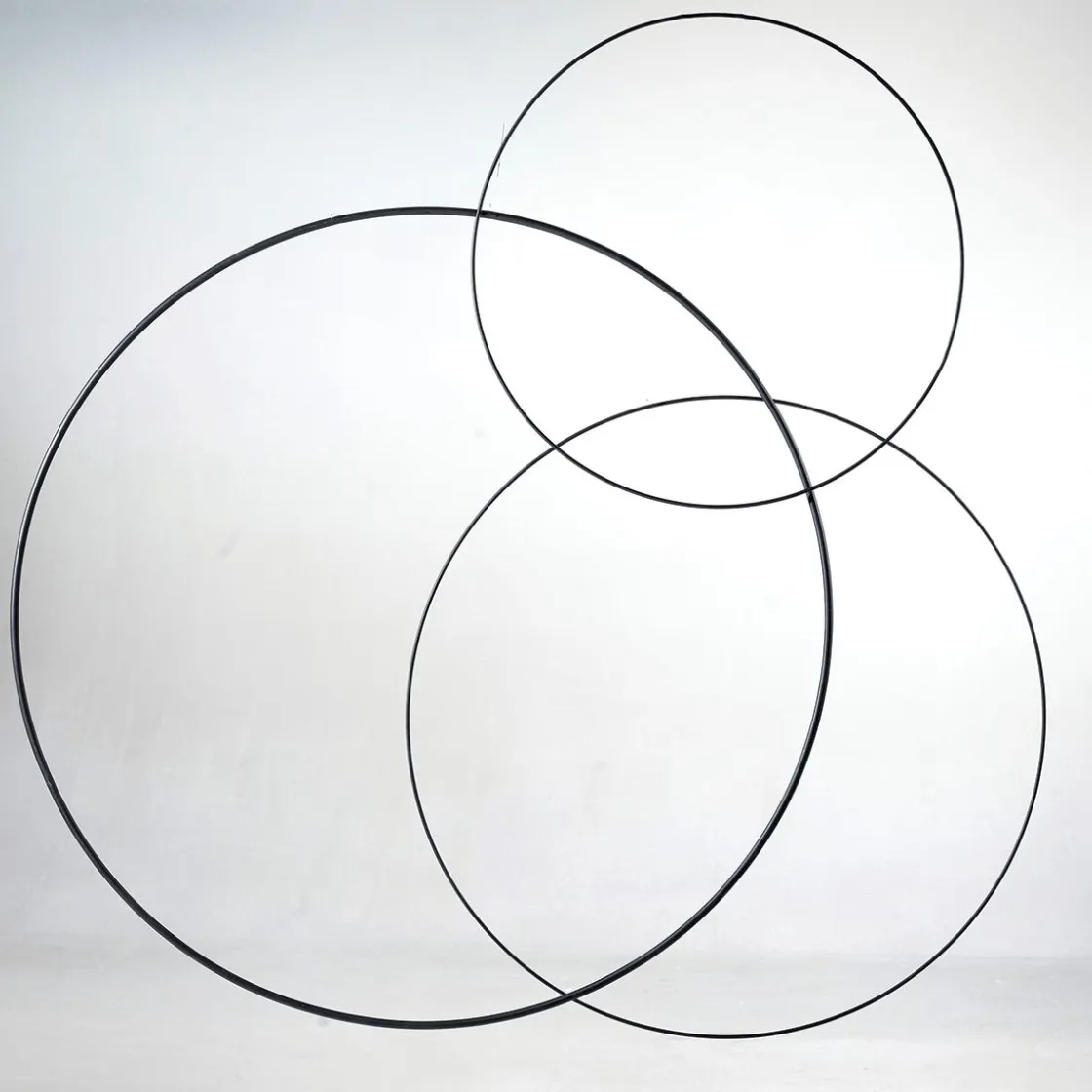 DecoWoerner Ayudas Y Herramientas De Decoración|Decoración De Otoño>Anillo Decorativo De Metal, Ø 100 Cm