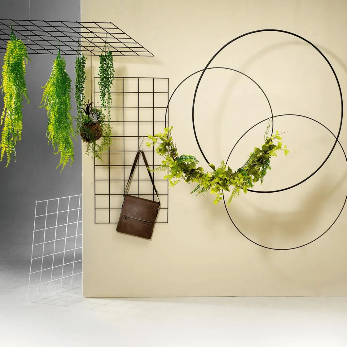 DecoWoerner Ayudas Y Herramientas De Decoración|Decoración De Otoño>Anillo Decorativo De Metal, Ø 100 Cm