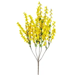 DecoWoerner Decoración De Primavera|Ramas Y Ramitas>Arbusto Artificial De Forsythia 59 Cm