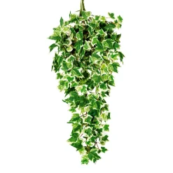 DecoWoerner Plantas Verdes|Plantas Colgantes>Arbusto De Hiedra Artificial, 60 Cm