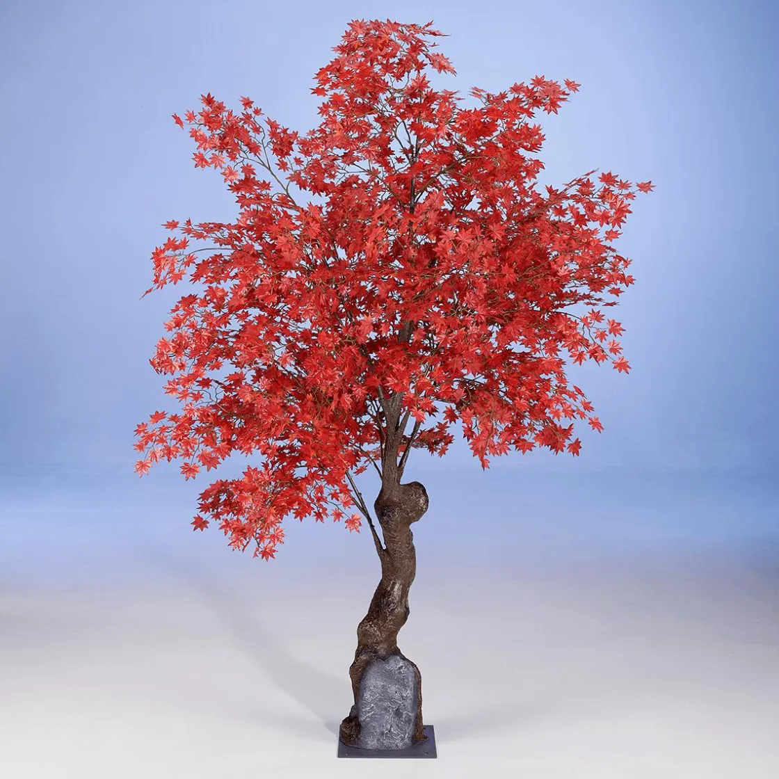 DecoWoerner Decoración De Otoño|Árboles Artificiales>Arce Artificial árbol De Otoño, 240 Cm