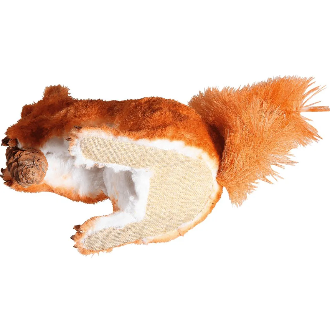 DecoWoerner Decoración De Animales|Decoración De Otoño>Ardilla Decorativa Altura 28 Cm