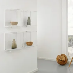 DecoWoerner Expositores Para Tiendas>Armario De Pared Para Exposiciones 42 X 42 X 25 Cm