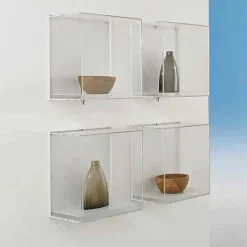 DecoWoerner Expositores Para Tiendas>Armario De Pared Para Exposiciones 42 X 42 X 25 Cm