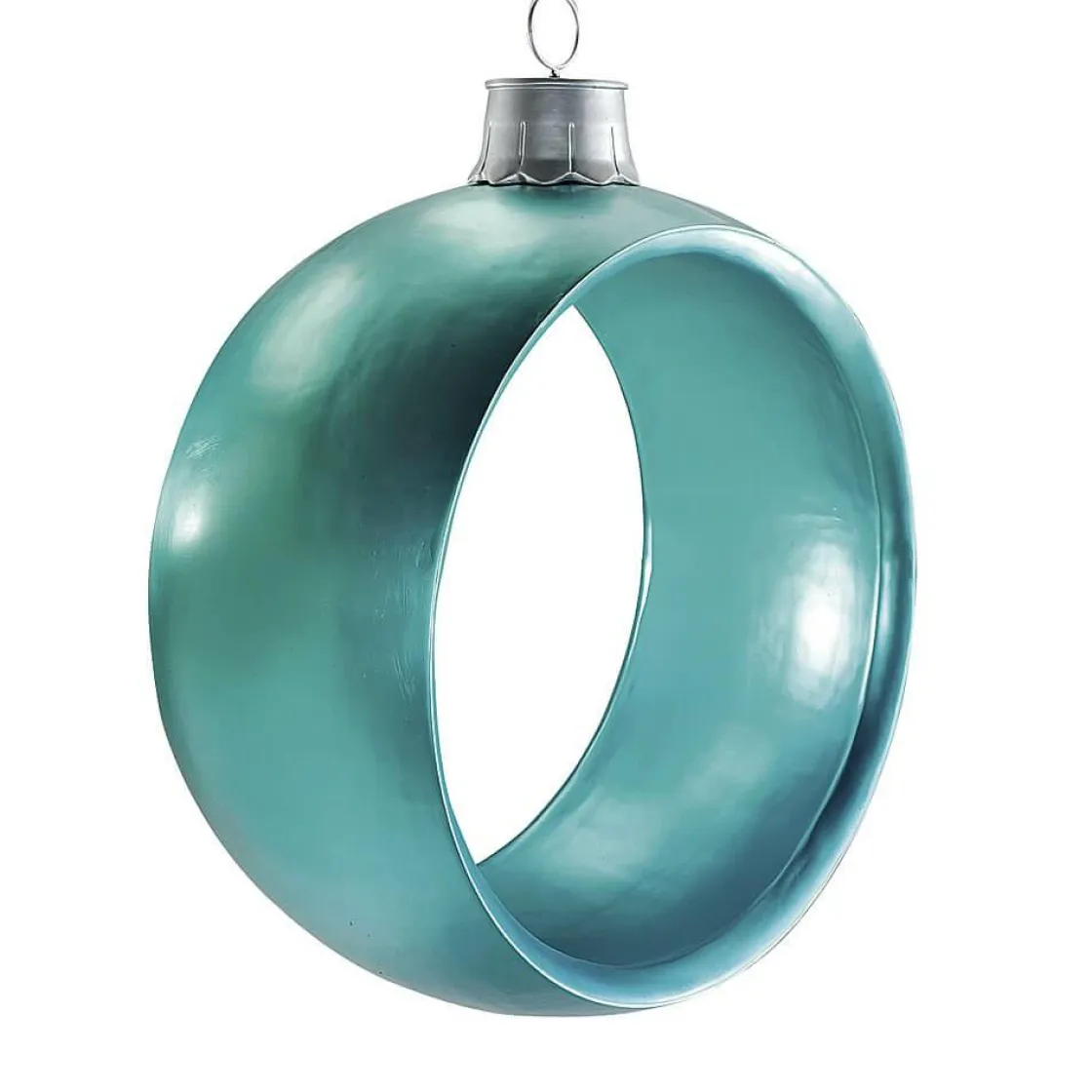 DecoWoerner Decoración Navideña Xxl>Aro De Bolas De Navidad 110 Cm