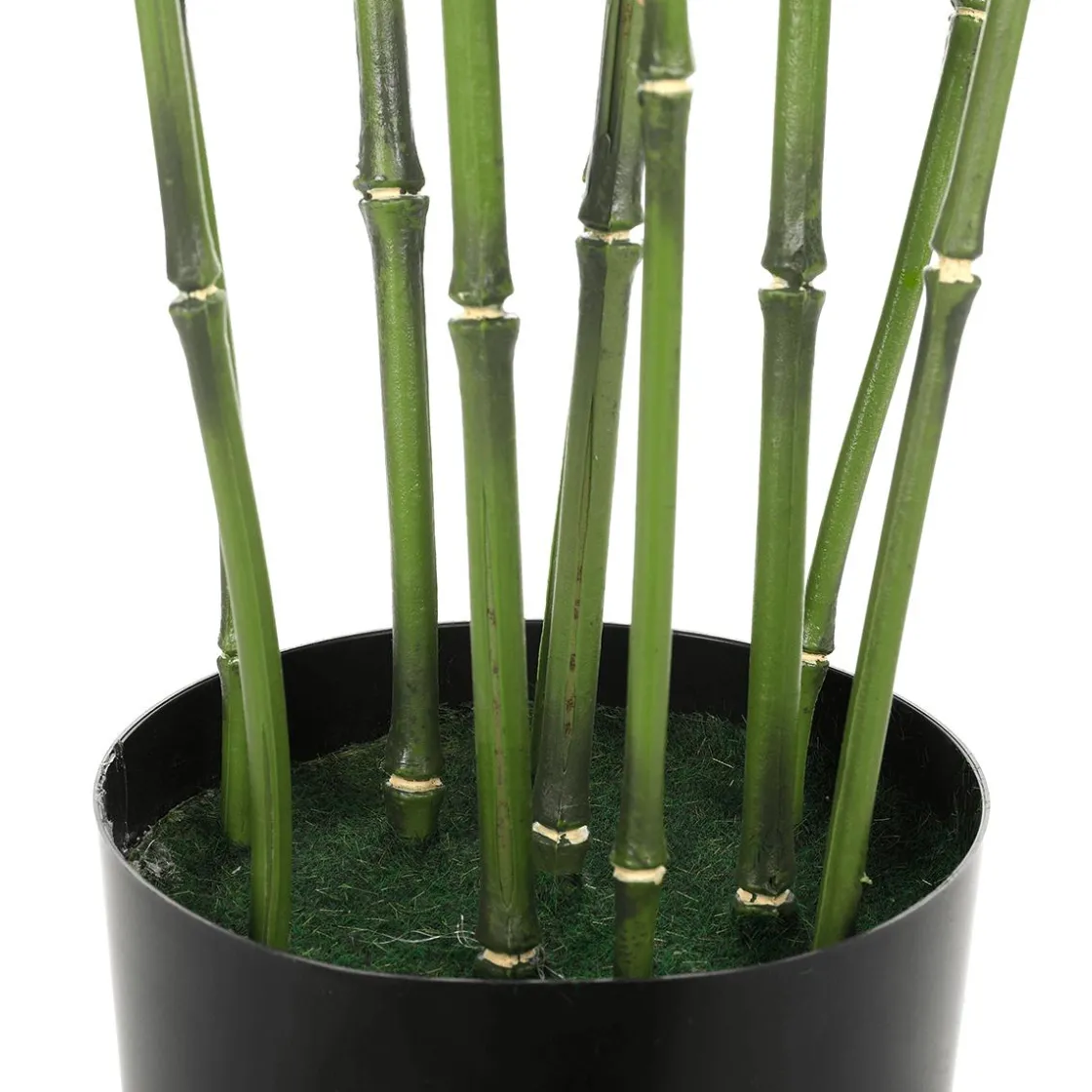 DecoWoerner Plantas Verdes|Plantas De Interior>Bambú Artificial En Maceta, 150 Cm