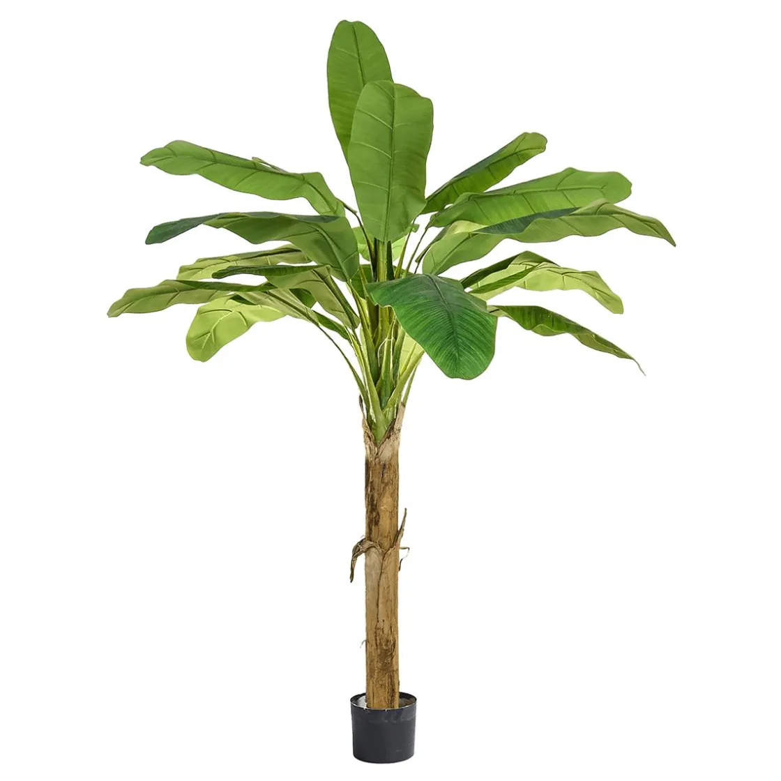 DecoWoerner Árboles Artificiales|Plantas Artificiales Ignífugas>Bananero Artificial En Maceta Ignífugo 105 Cm