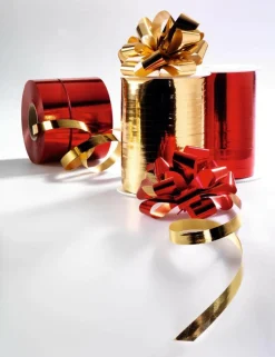 DecoWoerner Cintas De Regalo>Banda Metálica Brillante, Anchura 5 Mm,