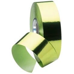 DecoWoerner Cintas De Regalo>Banda Metálica Brillante, Anchura 31 Mm, Color Manzana