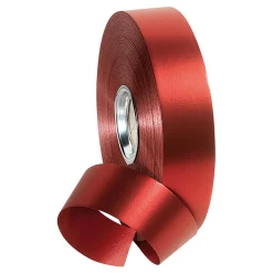 DecoWoerner Cintas De Regalo>Banda Metálica Mate, Anchura 31 Mm, Roja