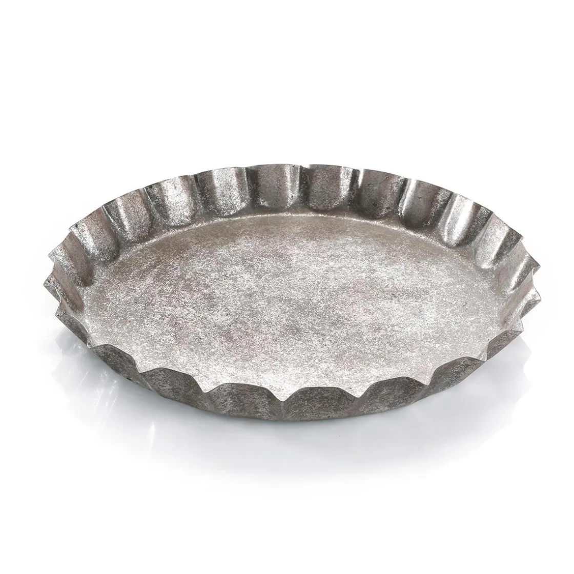 DecoWoerner Decoración De Verano>Bandeja De Corcho Con Corona De Metal, 30 Cm Ø, 4 Cm De Altura