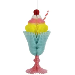 DecoWoerner Decoración De Verano>Batido De Papel De Nido De Abeja De 40 Cm, Ignífugo B1
