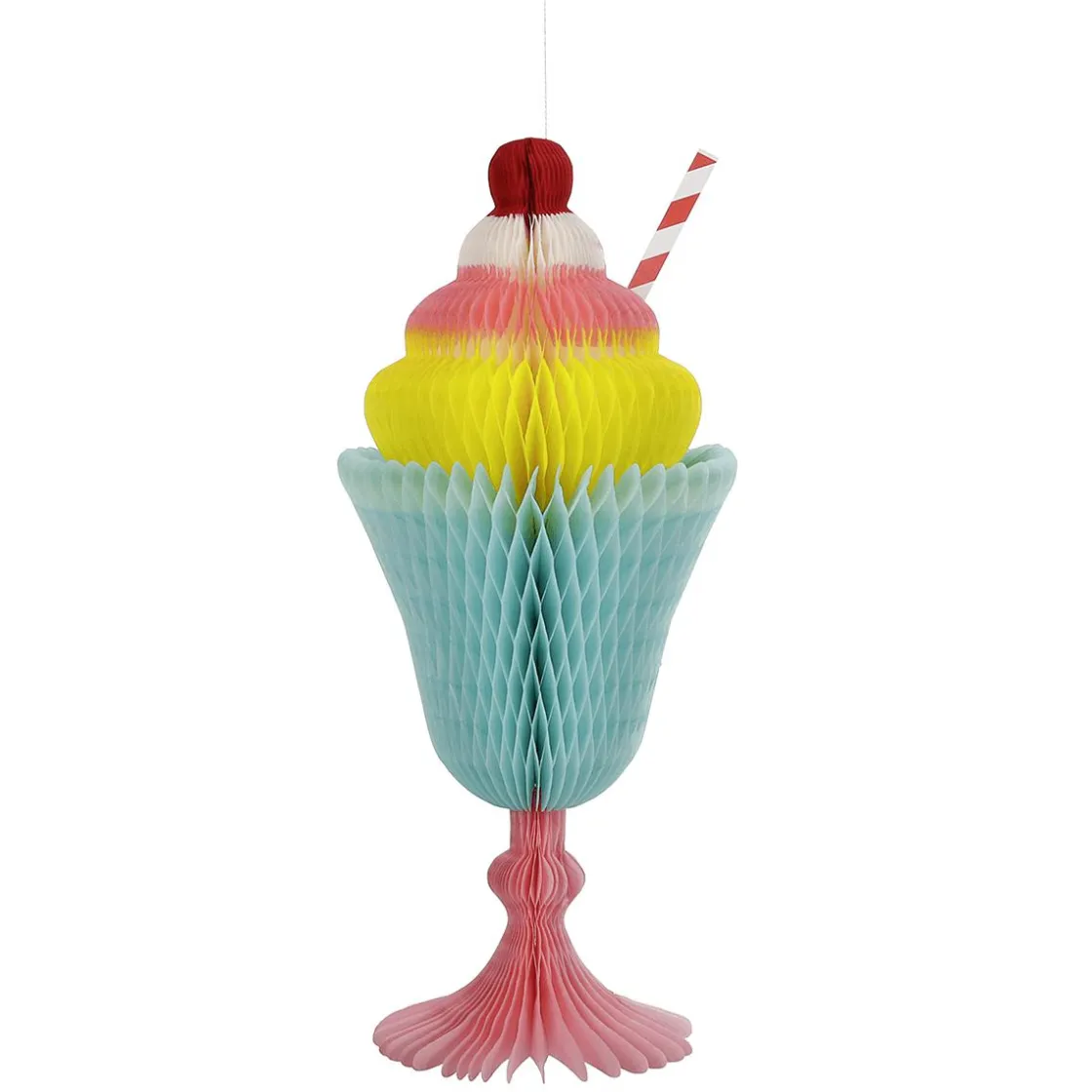 DecoWoerner Decoración De Verano>Batido De Papel De Nido De Abeja De 40 Cm, Ignífugo B1