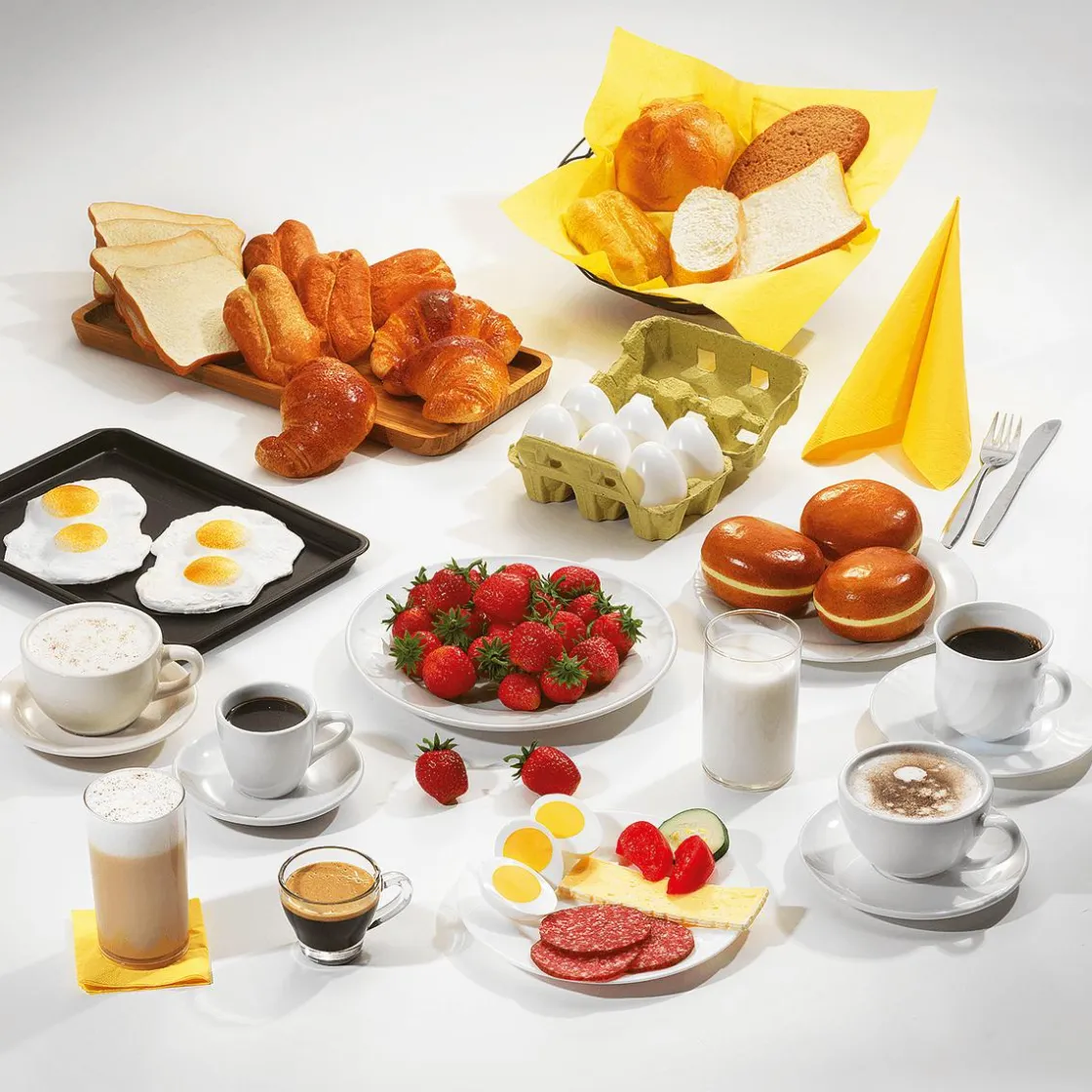 DecoWoerner Bebidas>Bebida Vaso De Leche Alimento De Imitación 10 Cm