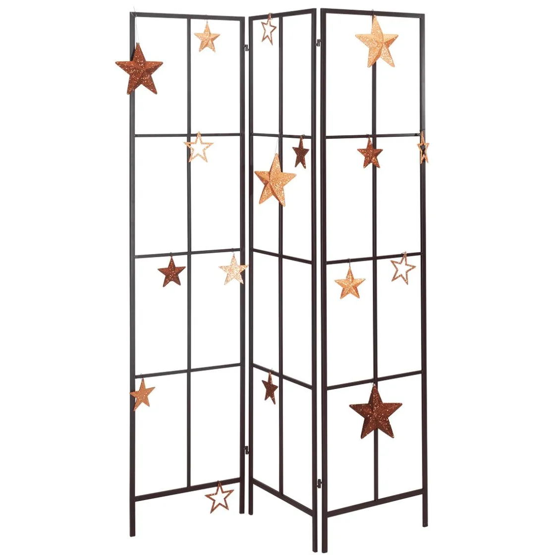 DecoWoerner Expositores Para Tiendas>Biombo De Metal Altura 160 Cm