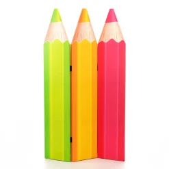 DecoWoerner Expositores Para Tiendas|Decoración Temática>Biombo "Lápices De Colores" 160 Cm