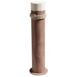 DecoWoerner Decoración De Verano>Bita Decorativa Marítima, Altura 80 Cm