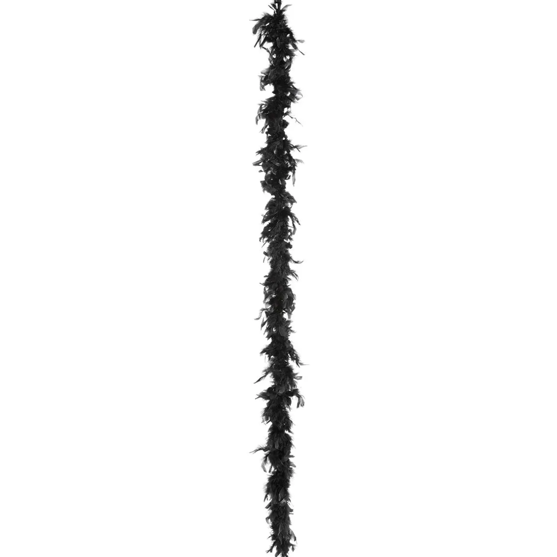 DecoWoerner Decoración Temática>Boa De Plumas, Negra, 180 Cm